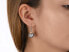 Фото #2 товара Stylish silver bicolor earrings EG3377040