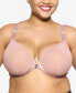 Фото #1 товара Women's Body Soft Smoothing Front Close T-Shirt Bra
