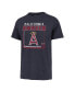 Men's Navy Los Angeles Angels Borderline Franklin T-shirt