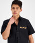 ფოტო #3 პროდუქტის Men's Relaxed-Fit Logo-Print Button-Down Shirt, Created for Macy's