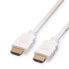 Фото #3 товара ROLINE HDMI High Speed Cable + Ethernet - M/M - white 2 m - 2 m - HDMI Type A (Standard) - HDMI Type A (Standard) - 3D - Audio Return Channel (ARC) - White