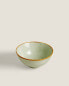 Фото #3 товара Porcelain mini bowl with antique finish rim