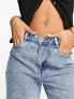 Pimkie Tall high waist mom jeans in blue