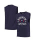 Фото #4 товара Men's Threads Navy Washington Capitals Softhand Muscle Tank Top