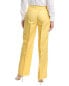 Фото #2 товара Anne Klein High-Rise Linen-Blend Wide Leg Pant Women's