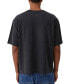 Фото #2 товара Men's Reversed Wide Neck T-shirt