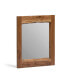 Фото #3 товара Hairpin Natural Live Edge Media Console and Mirror Set