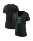 Фото #1 товара Women's Austin FC Logo V-Neck T-Shirt