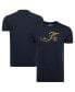 Фото #1 товара Men's and Women's Navy Denver Nuggets 2023 NBA Finals Legendary Comfy Tri-Blend T-shirt