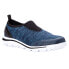 Фото #2 товара Propet Travelactiv Slip On Walking Womens Blue Sneakers Athletic Shoes W5104BLH