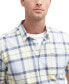 Фото #3 товара Men's Gordon Tartan Button-Down Shirt