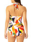 Фото #2 товара Anne Cole Ring High Neck One-Piece Women's
