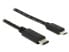 Фото #1 товара Delock 0.5m - USB2.0-C/USB2.0 Micro-B - 0.5 m - Micro-USB B - USB C - USB 2.0 - Male/Male - Black