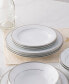 Фото #5 товара Regina Platinum Set of 4 Dinner Plates, Service For 4