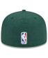 Фото #3 товара Men's Hunter Green Milwaukee Bucks 2023 NBA Draft 59FIFTY Fitted Hat