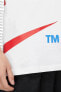 Фото #3 товара Sportswear T M Big Swoosh Oversized Tee Unisex Beyaz Tişört