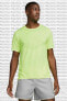 Фото #2 товара Dri Fit ADV Techknit Ultra Short Sleeve Running Top Erkek Koşu Tişörtü Sarı