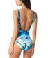 ფოტო #2 პროდუქტის Women's Stellar Printed One-Piece Swimsuit