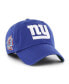 Фото #1 товара Men's Royal New York Giants Sure Shot Franchise Fitted Hat