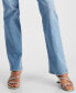 ფოტო #5 პროდუქტის Women's Embellished Shape Up Straight Leg Jeans