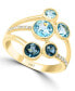 Фото #1 товара Кольцо LALI Jewels Multi-Gemstone & Diamond