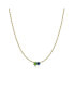 AJ by ALEV Small Two Gemstone Necklace