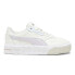 Puma Cali Court Leather Lace Up Womens Off White Sneakers Casual Shoes 39380207 9 - фото #1