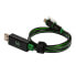 Фото #2 товара Ultron RealPower USB A/Lightning 0.75m - 0.75 m - Lightning - USB A - Black - Green - Straight - Straight