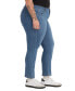 Фото #3 товара Trendy Plus Size Classic Straight Leg Jeans