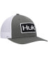 Men's Olive Solid Trucker Snapback Hat