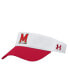 ფოტო #1 პროდუქტის Men's White Maryland Terrapins Logo Performance Adjustable Visor