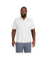 Фото #1 товара Big & Tall Traditional Fit Short Sleeve Seersucker Shirt