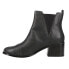 Фото #3 товара TOMS Esme Round Toe Pull On Booties Womens Black Casual Boots 10012467T