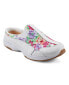 White, Pink Floral Multi - Leather, Textile