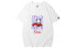 Фото #1 товара HIPANDA 熊猫阿基拉摩托车印花直筒T恤 男款 / Футболка HIPANDA T Featured Tops T-Shirt