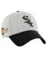 Men's Gray/Black Chicago White Sox Sure Shot Classic Franchise Fitted Hat