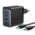 Фото #7 товара Зарядное устройство Joyroom GaN 67W 2x USB 2x USB-C + кабель USB-C 1,2 м черный