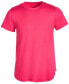 ფოტო #1 პროდუქტის Big Girls Core Stretch Solid T-Shirt, Created for Macy's