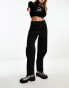 Only Claire mom jeans in washed black