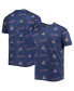 Фото #1 товара Men's Navy Tacoma Rainiers Allover Print Crafted T-shirt