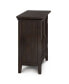 Redmond Solid Wood Low Storage Cabinet