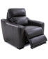 Gabrine Leather Power Recliner, Created for Macy's