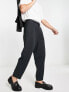 Фото #7 товара ASOS DESIGN oversized tapered smart trousers in black