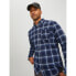 Фото #5 товара Рубашка Jack & Jones в клетку Denver Check Classic, Slim Fit, длинный рукав, 100% хлопок.