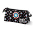 Фото #1 товара DISNEY Captain America Captain Pixel-Triple Eco Pencil Case