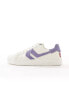 Levi's Swift suede trainers with in off white and purple Белый, 38 - фото #2