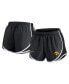 Фото #1 товара Women's Black Iowa Hawkeyes Primetime Tempo Performance Shorts