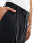 ASOS DESIGN smart balloon trousers in black