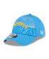 ფოტო #1 პროდუქტის Men's Powder Blue Los Angeles Chargers 2023 NFL Training Camp 39THIRTY Flex Fit Hat