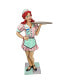 Retro Rosie Diner Dame Serving Table Statue Разноцветный - фото #2